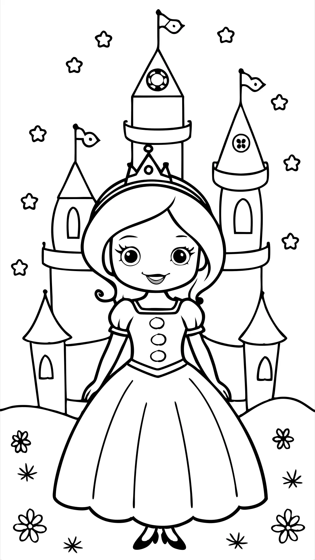 sofia princess coloring pages